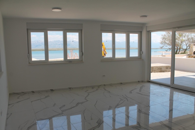 Living room of the ground floor apartment