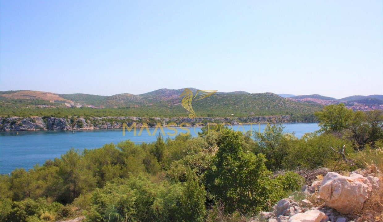 View to the city of Sibenik