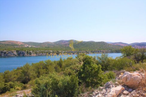 View to the city of Sibenik