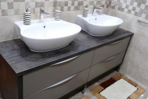 Bathroom with double sink