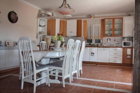 Kitchen and dining area